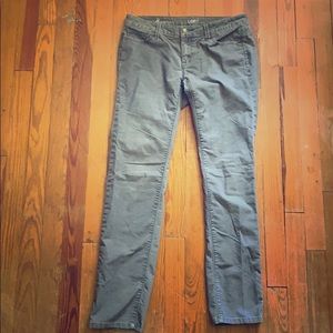 SALE! 🖤 LOFT Modern Slim Grey Pants 8